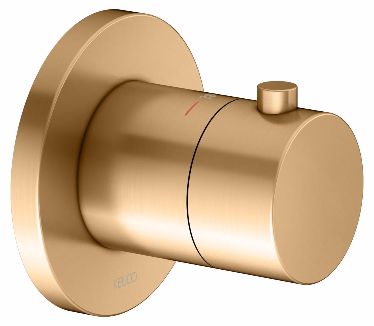 KEUCO IXMO Mitigeur thermostatique encastré, rosace ronde, 59553250001, 59553250001