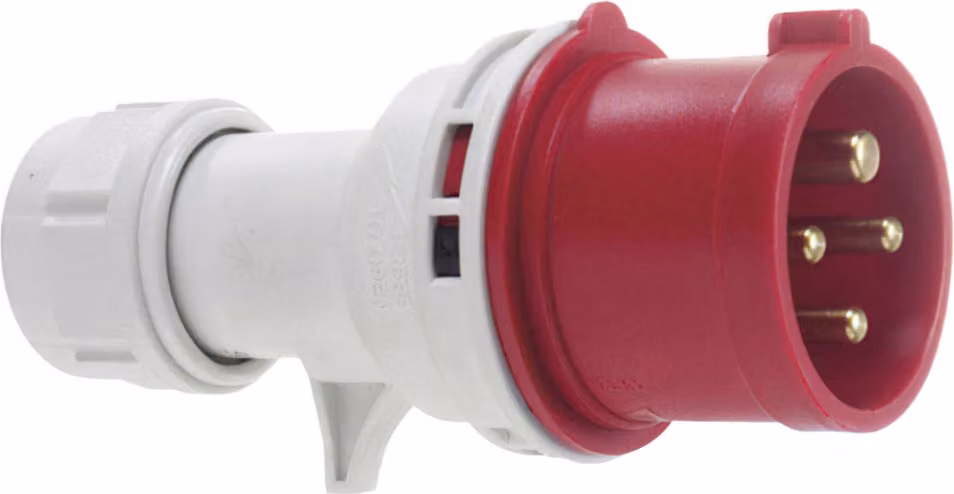 Spina/presa industriale trifase 16 A. / 380 V.