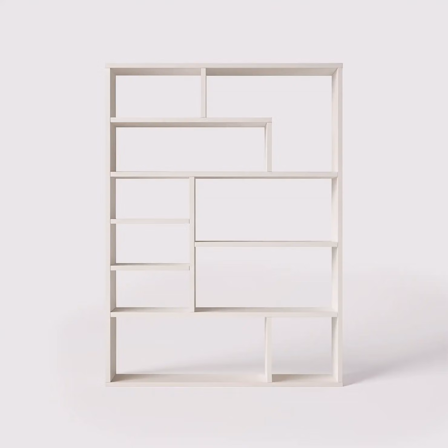 Iroko - Libreria da terra con design moderno e 10 vani