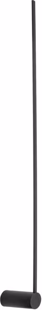 Applique moderna Nowodvorski Lighting ARM nera in metallo con tecnologia LED 14W