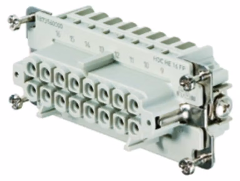 Inserto di contatto - Inserto per connettore 16p HDC HE 16 FP