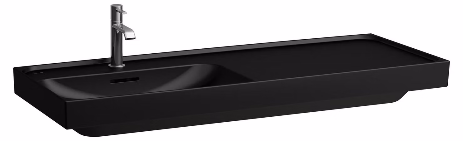 LAUFEN MEDA lavabo, encastrable, tablette à droite, 1200x460mm, 3 trous pour robinet, avec trop-plein, H8171107161081, H8171107161081