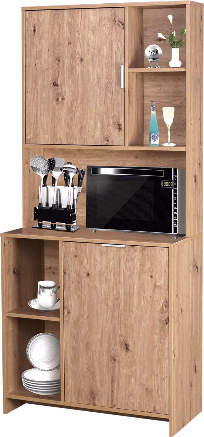 Mobile da cucina Malin in rovere artigianale