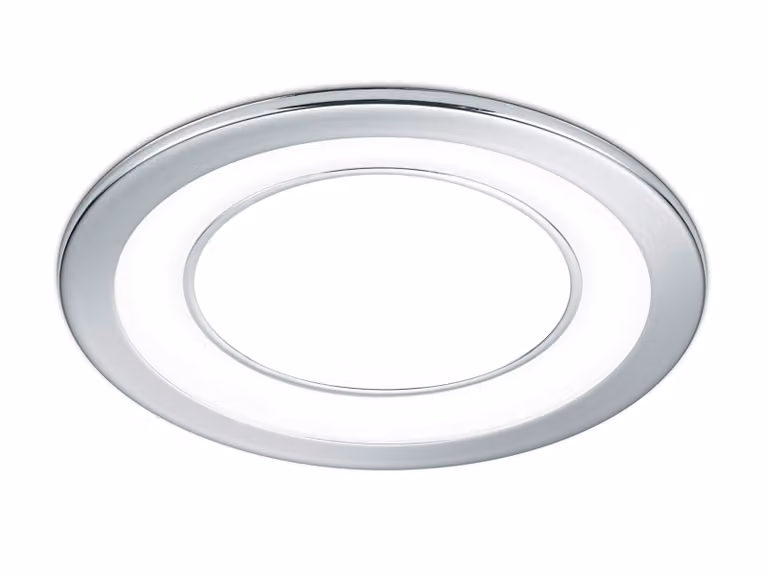 Luminare da incasso CORE silver Trio 652610106