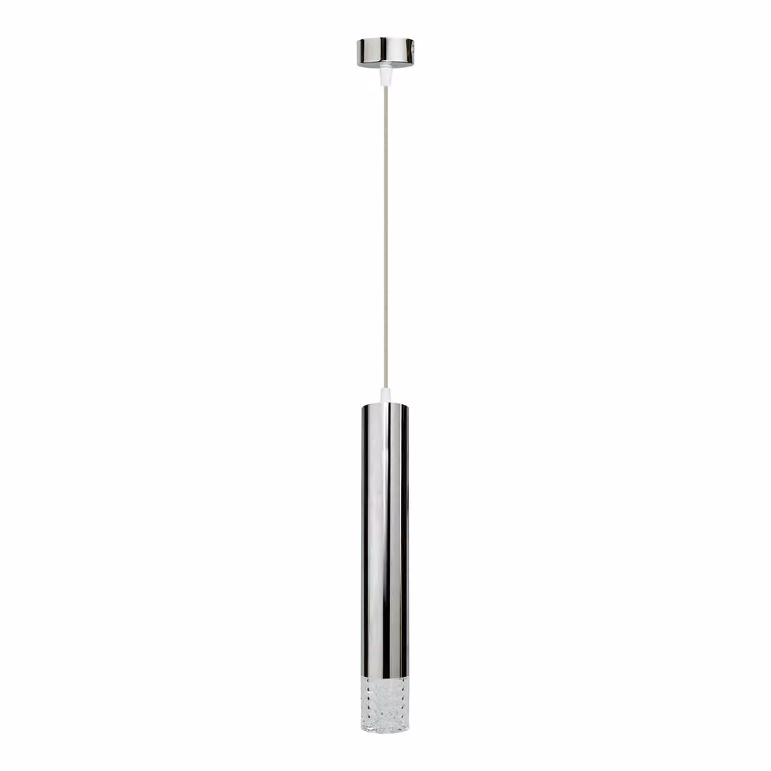 Tubi argento lampada a sospensione 1xGU10 8W Milagro