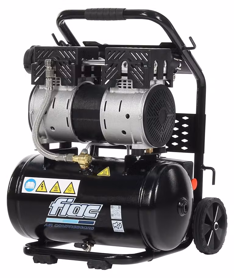 Compressore d'aria portatile - Serbatoio da 10 litri - Potenza di 1 HP - Senza olio