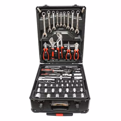 Set di attrezzi e attrezzi combinati tipo troller 187 pezzi