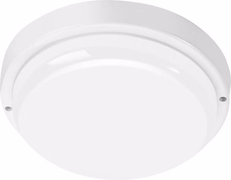 Apparecchio da canale circolare bianco LED 18W colore luce neutra IP64 Davo Eko-Light
