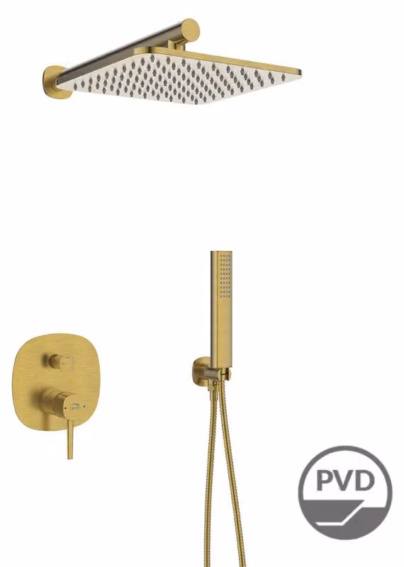 Laveo POLA set doccia da incasso con miscelatore BAP_G0PB