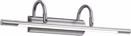Applique a Parete Moderna Trio Leuchten Cuadro GD Trio in Alluminio Argento con LED 8W