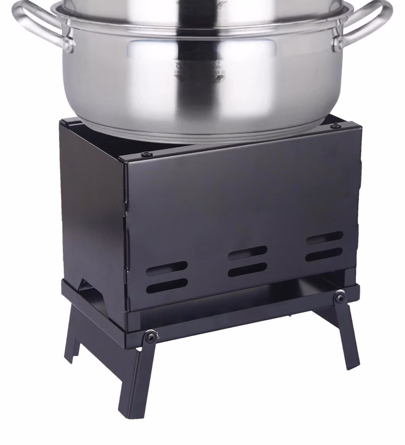 Barbecue portatile pieghevole a carbone