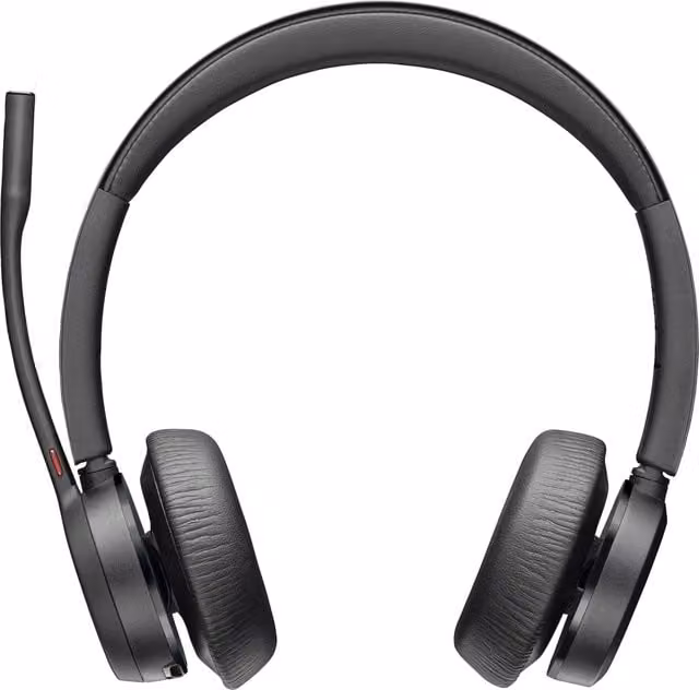 Cuffie HP Poly Voyager 4320 USB-C Nere con Dongle BT700 e Certificazione Microsoft Teams
