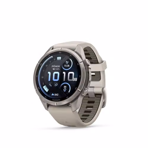 Garmin fenix 9 Pro 43mm,AMOLED,InReach,Ti,Gy/DkSdsn bd,EMEA/AUS/AFR