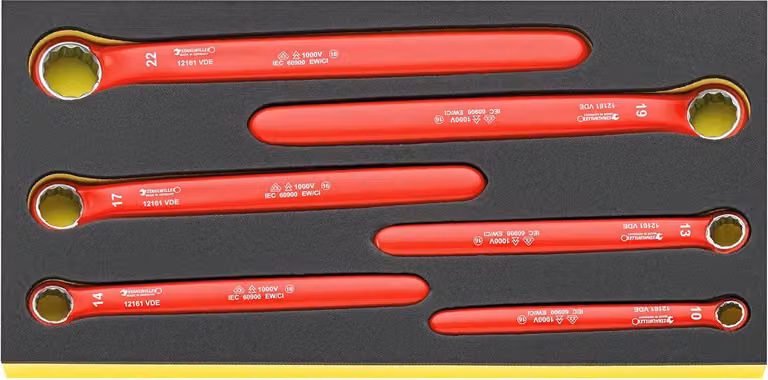 Stahlwille 96830045 Set Di Utensili, Sistema Di Vaschette Di Controllo Utensili Tcs 12161 Vde