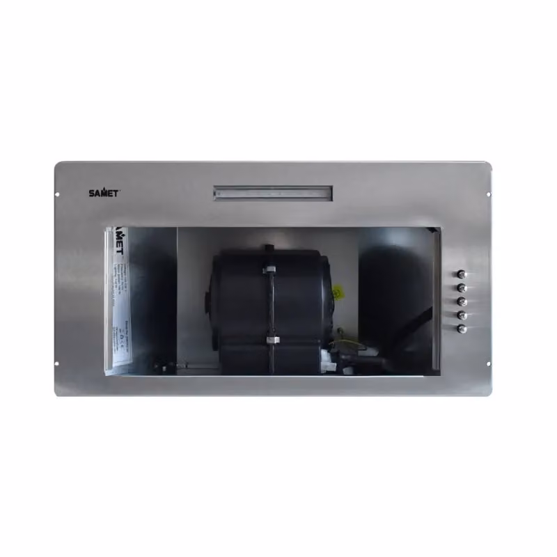 Cappa sottopensile Samet Gruppo70 in acciaio inox color argento classe D – 2
