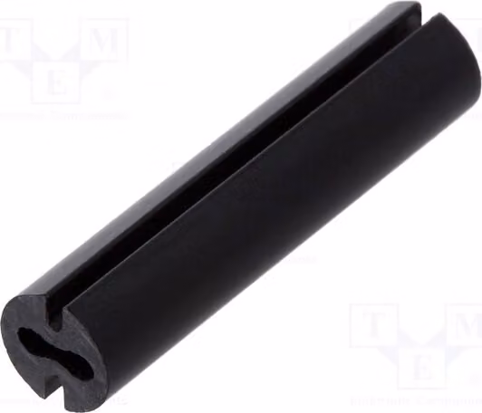 10 distanziatori per LED, diametro esterno: 4,8 mm, lunghezza: 21 mm, diametro LED: 3 mm, colore: nero, codice prodotto: 8GE04V80538