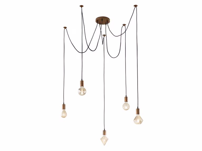 Lampada a sospensione CORD spider 310100562 Trio