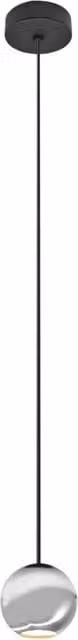 Lampada a Sospensione Bora Beneito & Faure Argento con Illuminazione LED 8,5W 3000K