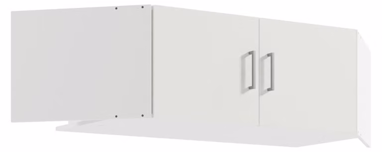 raumhirsch - Modulo pensile, bianco, dimensioni 117 x 40 x 117 cm