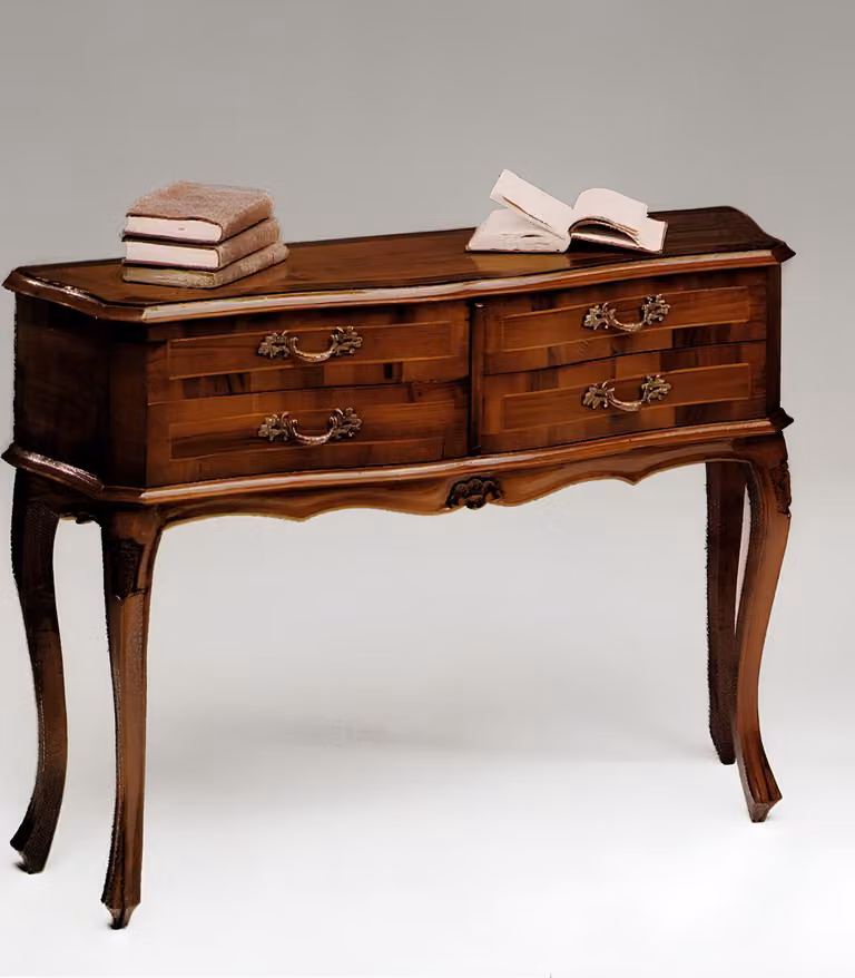 Kommode Konsolen Barock Rokoko Tisch Kommoden Holz Design Beistell Schrank
