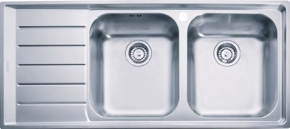 Franke Neptun - Lavello in acciaio inox NEX 621/7, 1160x510 mm 101.0120.274