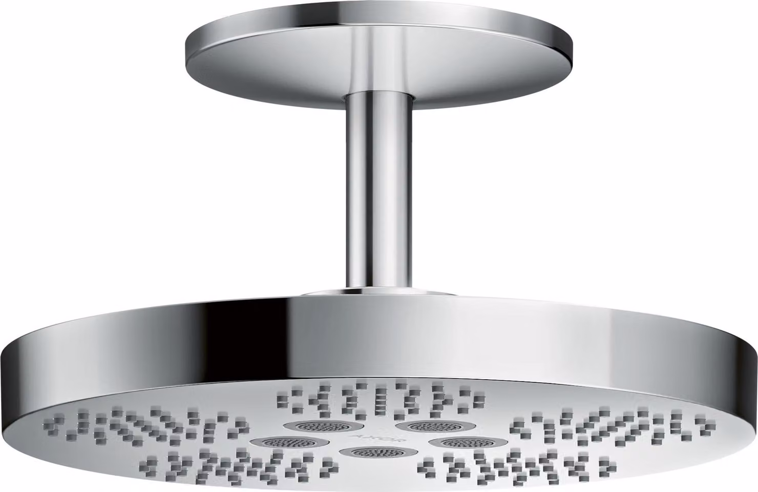 hansgrohe AXOR One Douche de tête 280 2jet avec raccordement au plafond, 48494000, 48494000