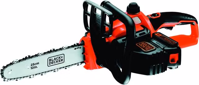 Elettrosega a batteria Black & Decker 18V con barra da 25 cm e batteria da 2.0 Ah GKC1825L20 – 3