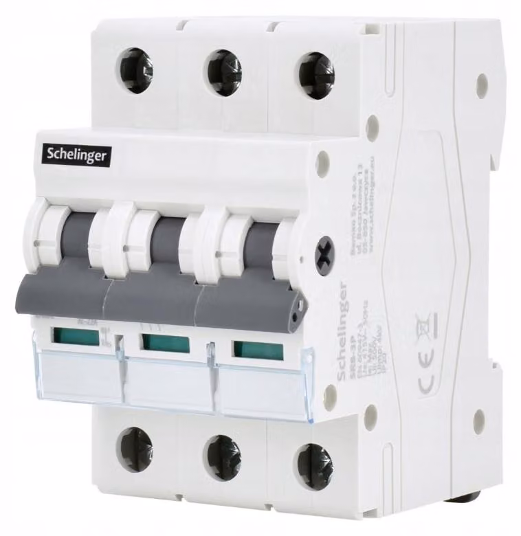 Interruttore di isolamento trifase da 100 A, marca SCHELINGER
