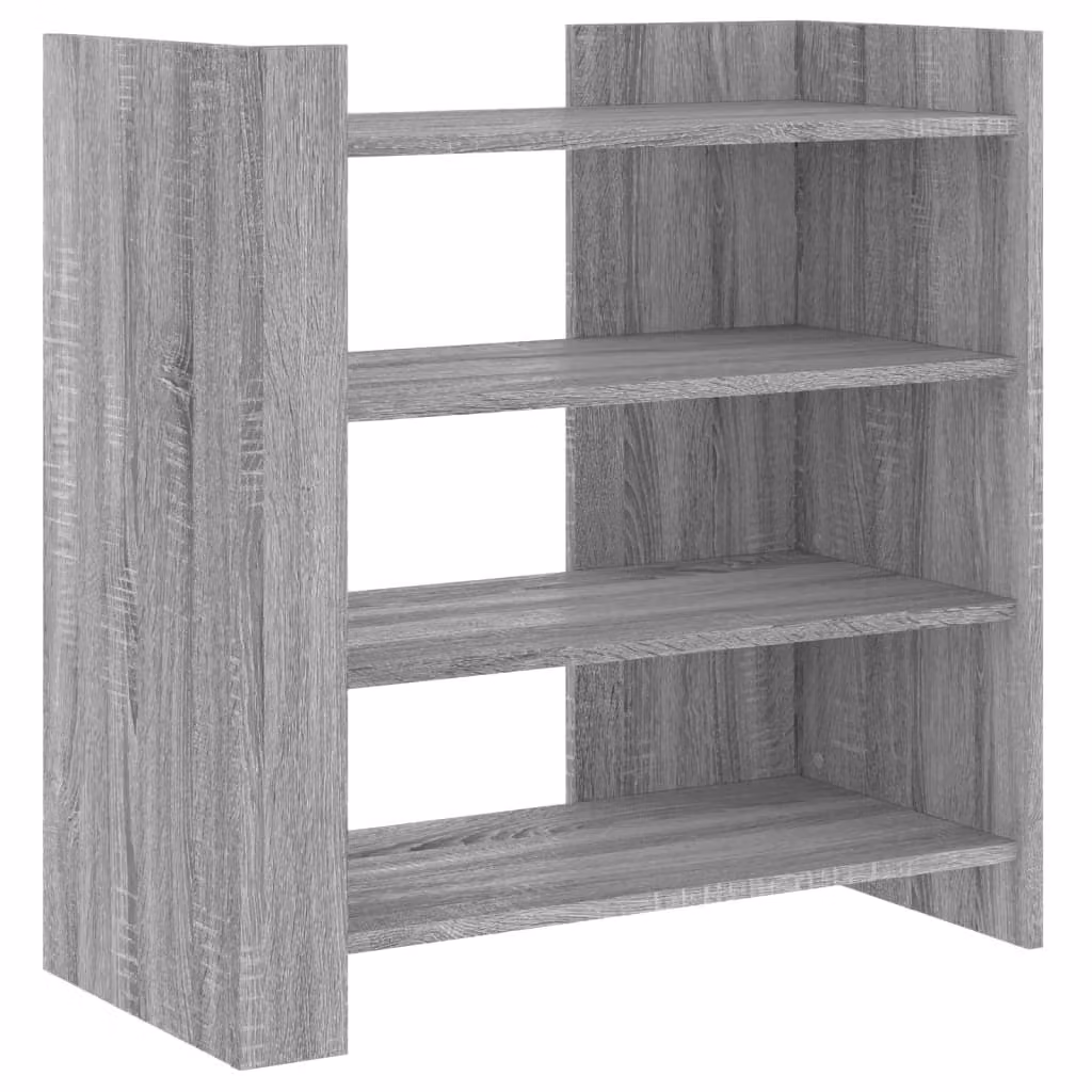 Credenza Grigio Sonoma 73,5x35x75 cm in Legno Multistrato