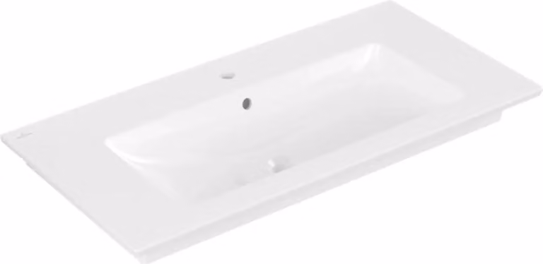 Villeroy & Boch Venticello lavabo armoire, 1 trou pour robinet, avec trop-plein, 1000x500mm, 4104AL01, 4104AL01