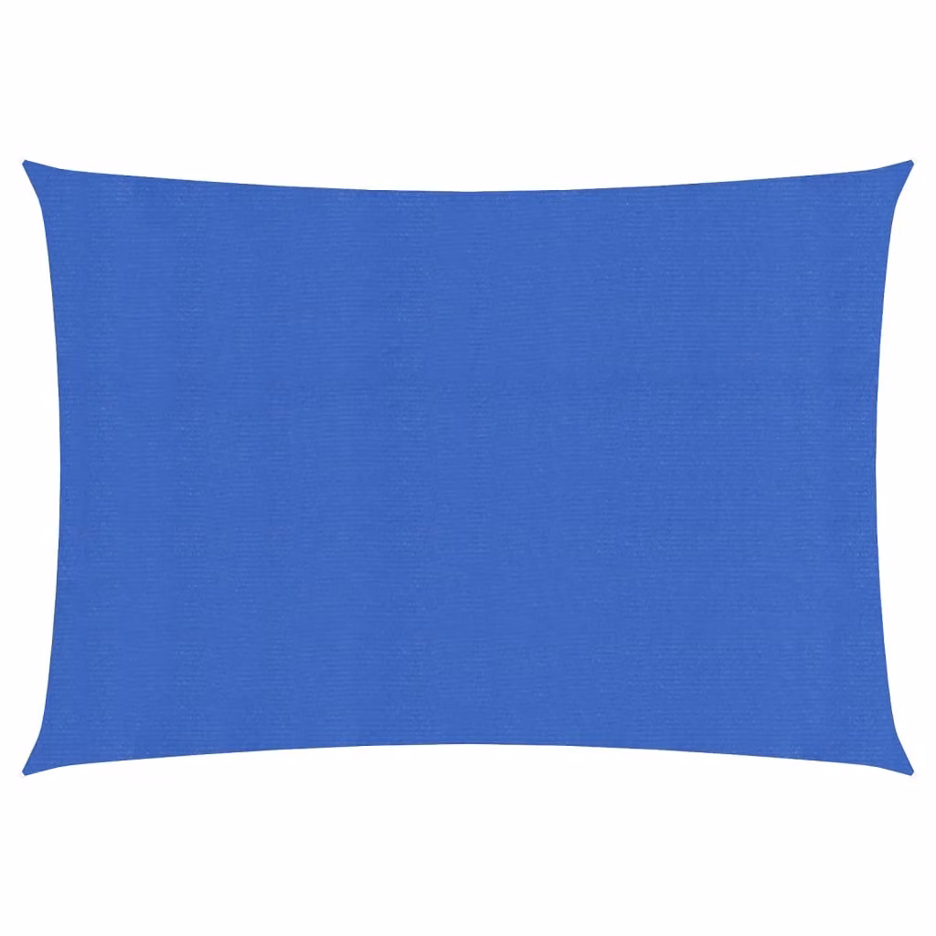 Vela Parasole 160 g/m² Rettangolare Blu 2,5x5 m in HDPE