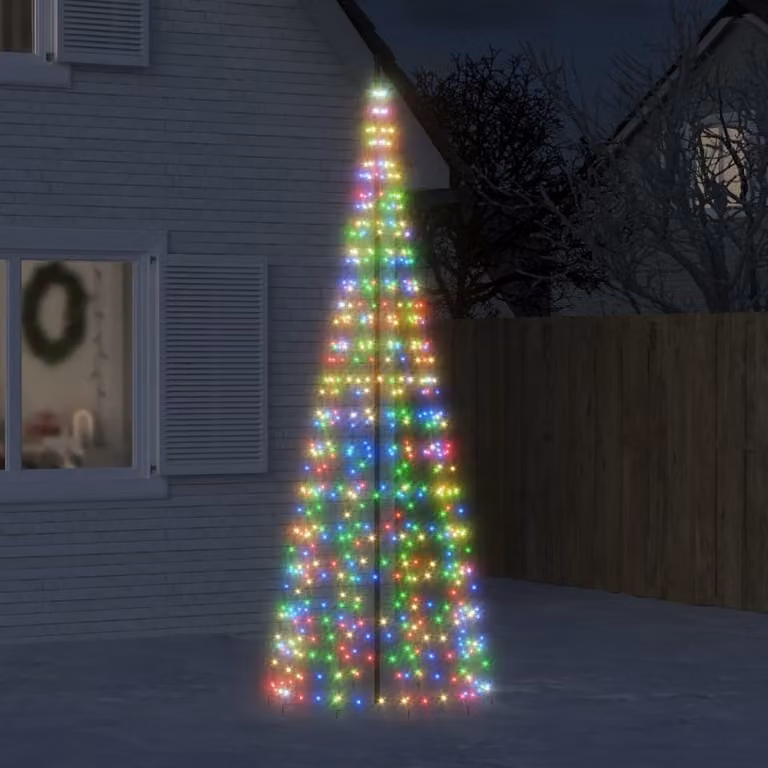 Maison Exclusive - Albero di Natale a LED, 550 luci, multicolore, 300 cm
