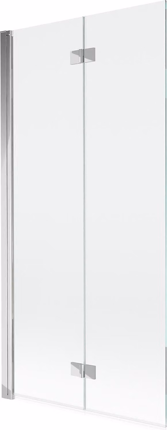 Mexen Mist paratia per vasca da bagno 2 ante sinistra 90 x 150 cm, trasparente, cromo - 8A9-090-002-01-00-L