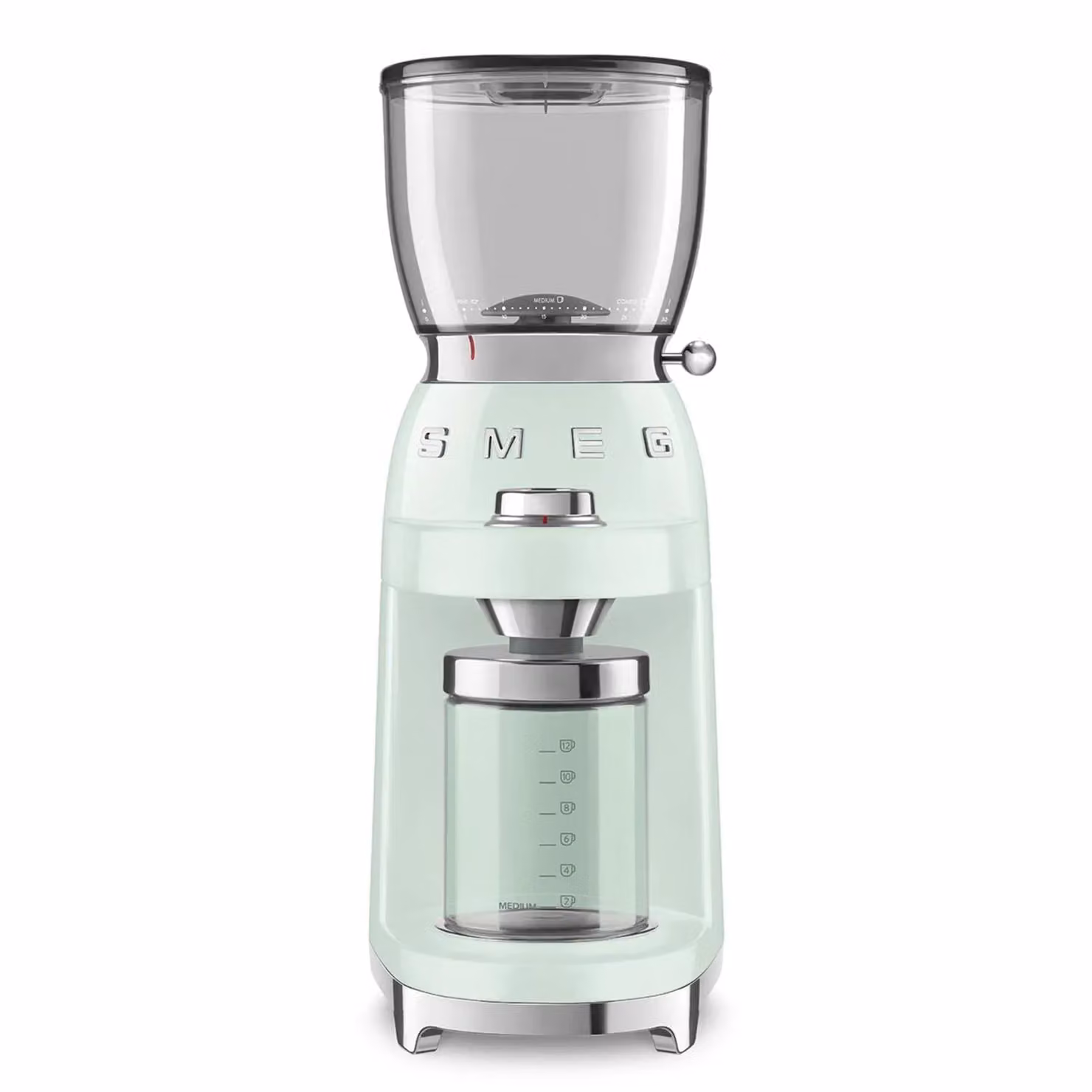 Smeg Macinacaffè 50's Style, verde pastello lucido - CGF01PGEU (FINE SERIE)