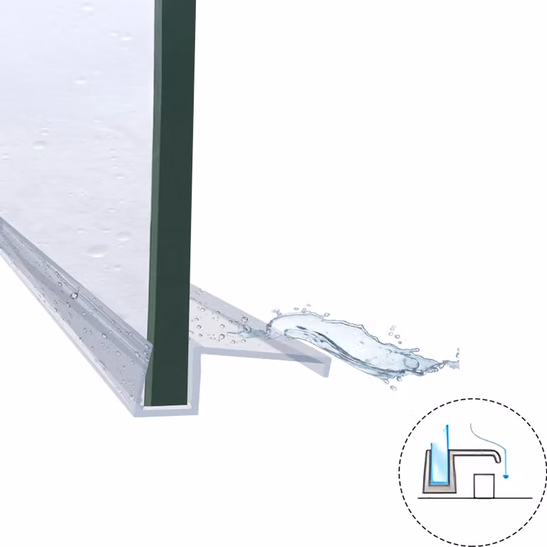 Guarnizione per doccia Guarnizione per box doccia DK08 5mm - 70cm Guarnizione di ricambio per box doccia