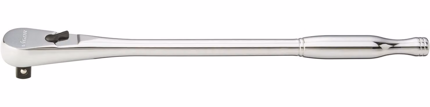 Cricchetto reversibile a denti fini ViGOR, versione lunga - 380 mm, 1/2, V4946