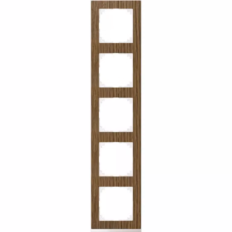 Cornice M-Pure Decor, a 5 ante, rovere/bianco attivo