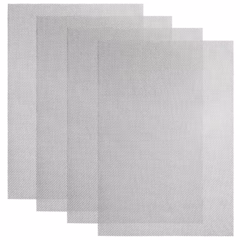 Griglie per recinzioni per animali, 4 pezzi, dimensioni 21x30 cm, zincate a caldo, resistenti alla ruggine