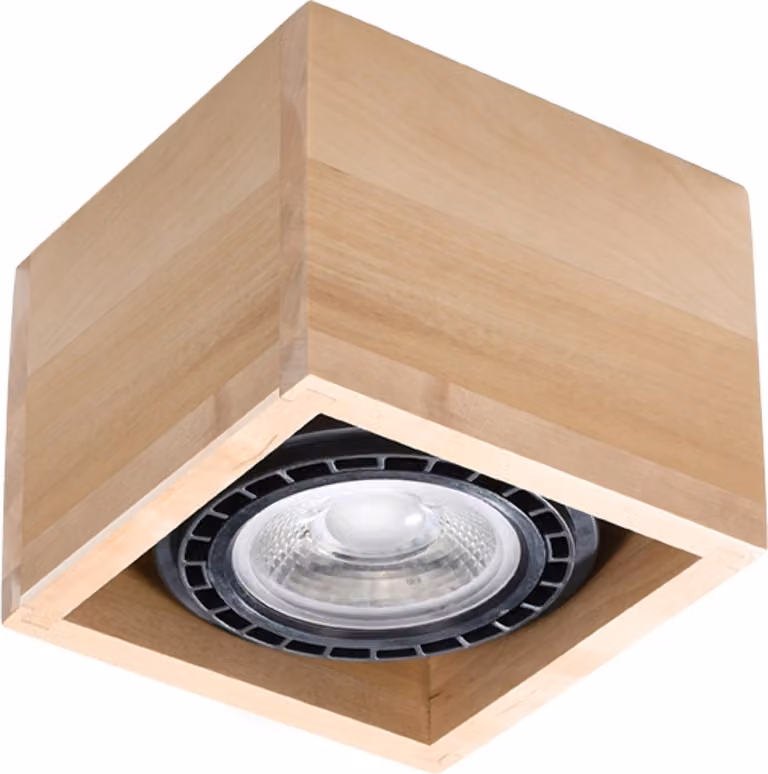 Lampada da soffitto Ceramix legno GU10 ES111 Dimmerabile