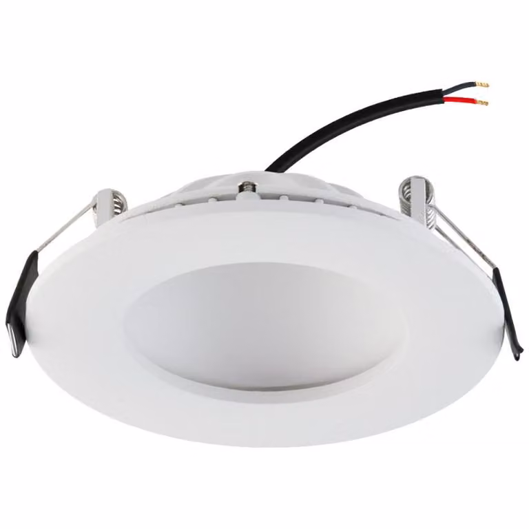 EVN LED da incasso a soffitto rotondo bianco IP20 350mA 7W 4000K 363lm Ø di incasso 92
