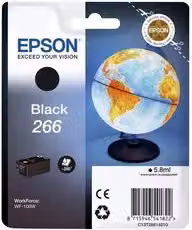 Cartuccia per stampante Epson Serie Mappamondo Nero 266 C13T26614020