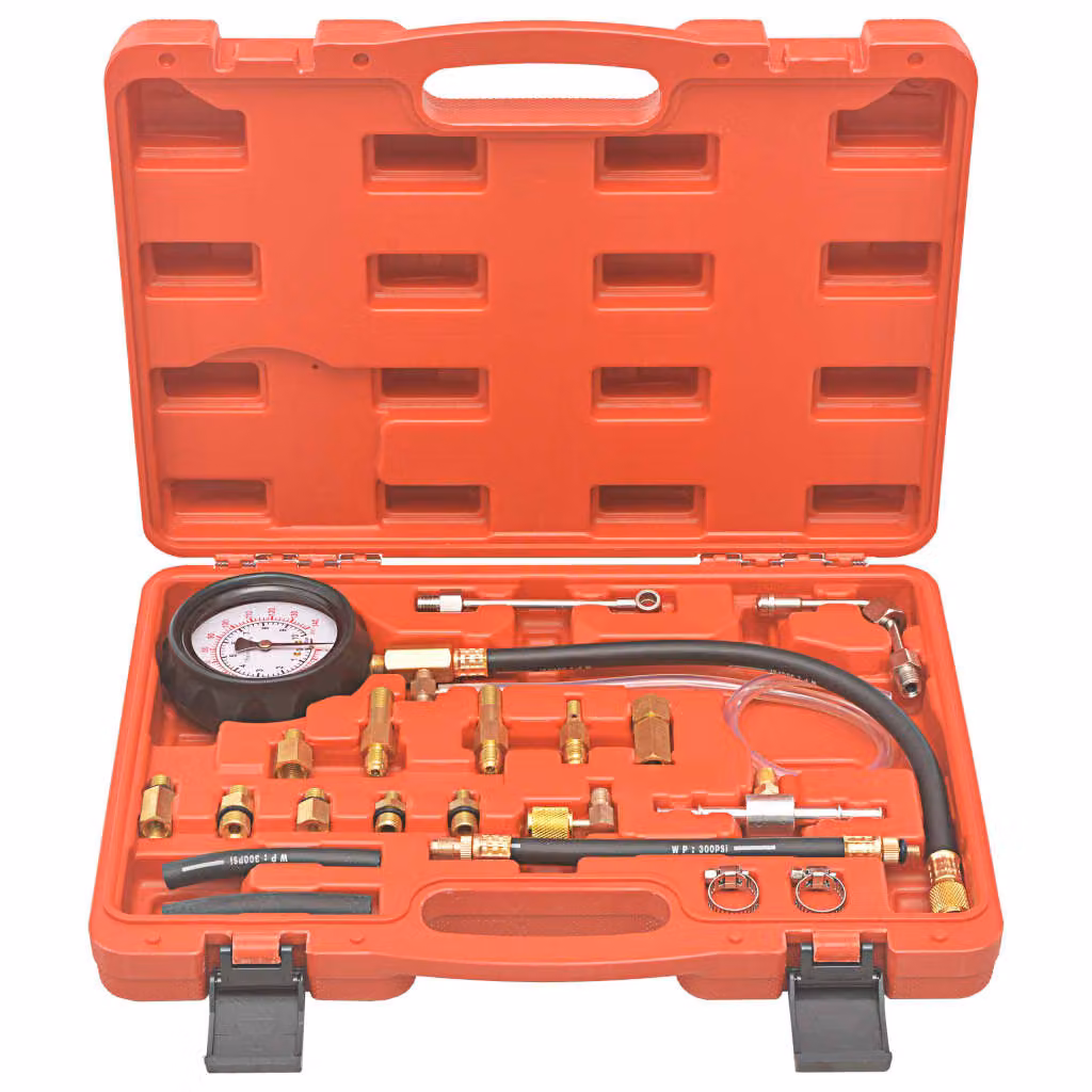 vidaXL Set di tester per la pressione dell'iniezione del carburante