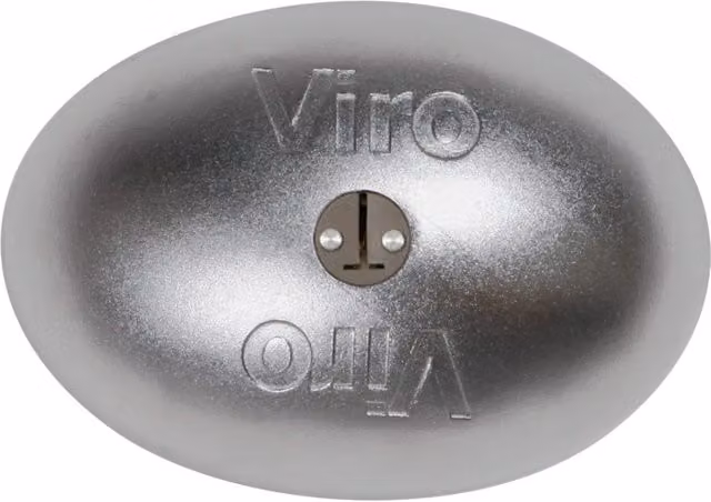 Coppia di Lucchetti Van Lock Viro in Acciaio Inox Colore Argento