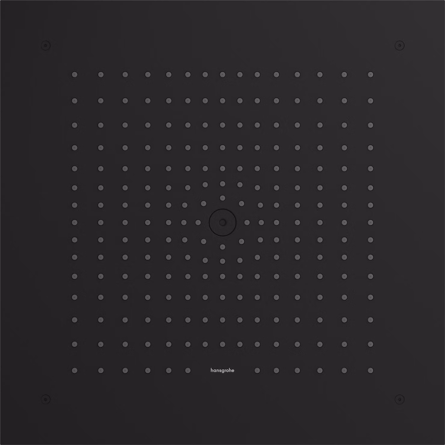 hansgrohe Raindance E Douche de tête, carrée 400x400mm, 1jet EcoSmart, intégrée au plafond, 26253670, 26253670