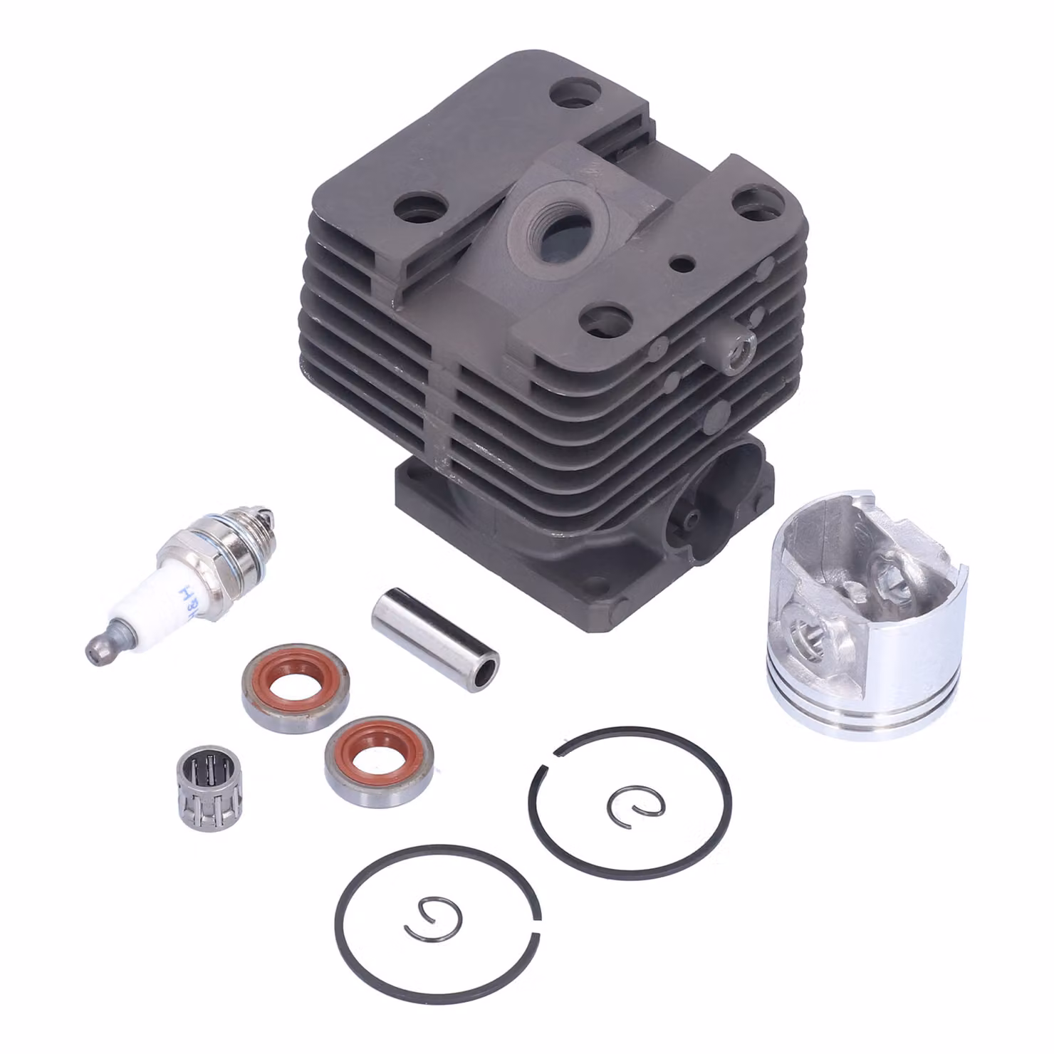 Kit cilindro, set pistone cilindro, gruppo pistone cilindro, cilindro per Stihl, 4134 020 1214, accessori motosega