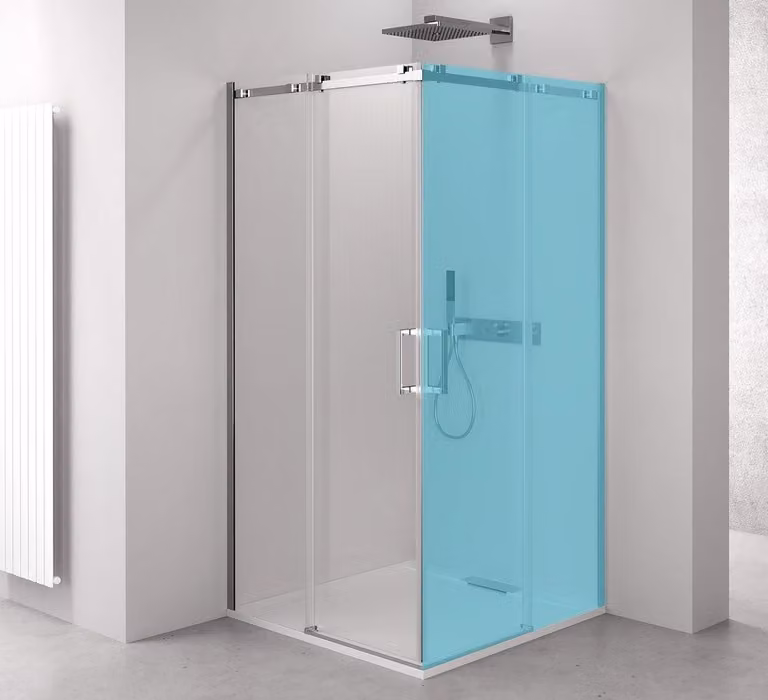 Porta doccia Polysan THRON, 1100 mm, vetro trasparente