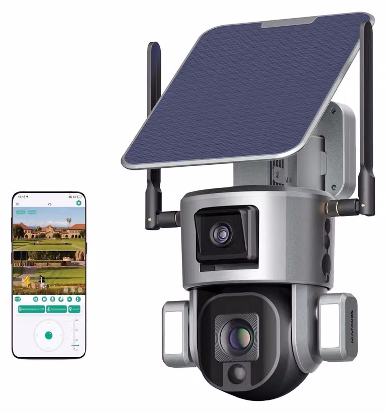 NUM'AXES CAM1073: Telecamera di sorveglianza a 360°, con connessione Wi-Fi