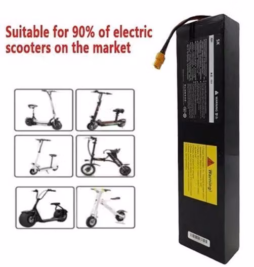Batteria agli ioni di litio ricaricabile - Connettore XT60 - 1000W - 36V - 100000mAh - Adatta per veicoli elettrici