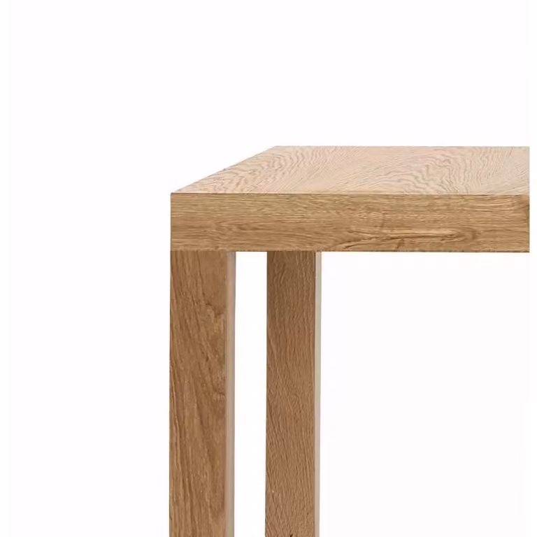 Tavolo rettangolare allungabile moderno in rovere color marrone Mobili 2G L: 160 cm, P: 90 cm, H: 77 cm