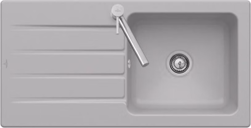 Lavello V&B Architectura 60, CeramicPlus mandorla